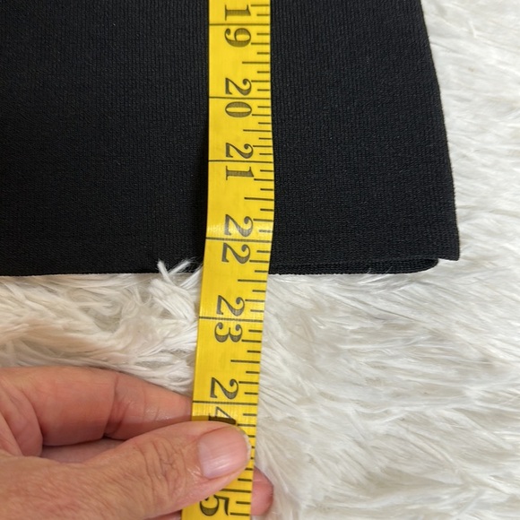 Hadi Collection Black Tank Top with keyhole and silver hardware - Picture 6 of 8